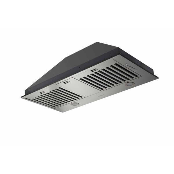 Ancona 34" Ducted Insert Range Hood in Stainless Steel & Reviews Wayfair